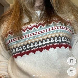 Hollister Winter Sweater Multicolored size medium
